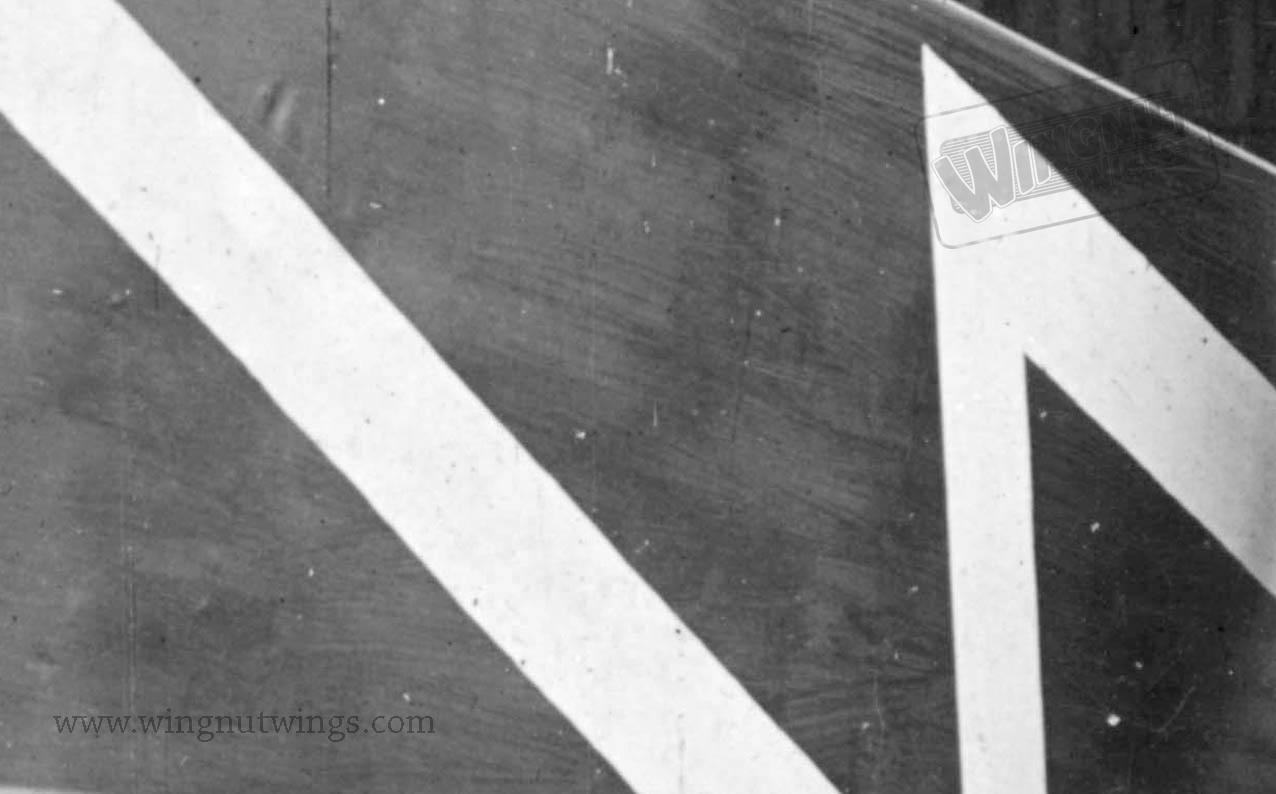  - Detail fuselage Fokker D.VII (Alb) Jasta 17 Gunther Schuster (Greg Van Wyngarden). Note the paint brush marks